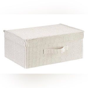 Container Store Fabric Storage Box Farmhouse color - Small